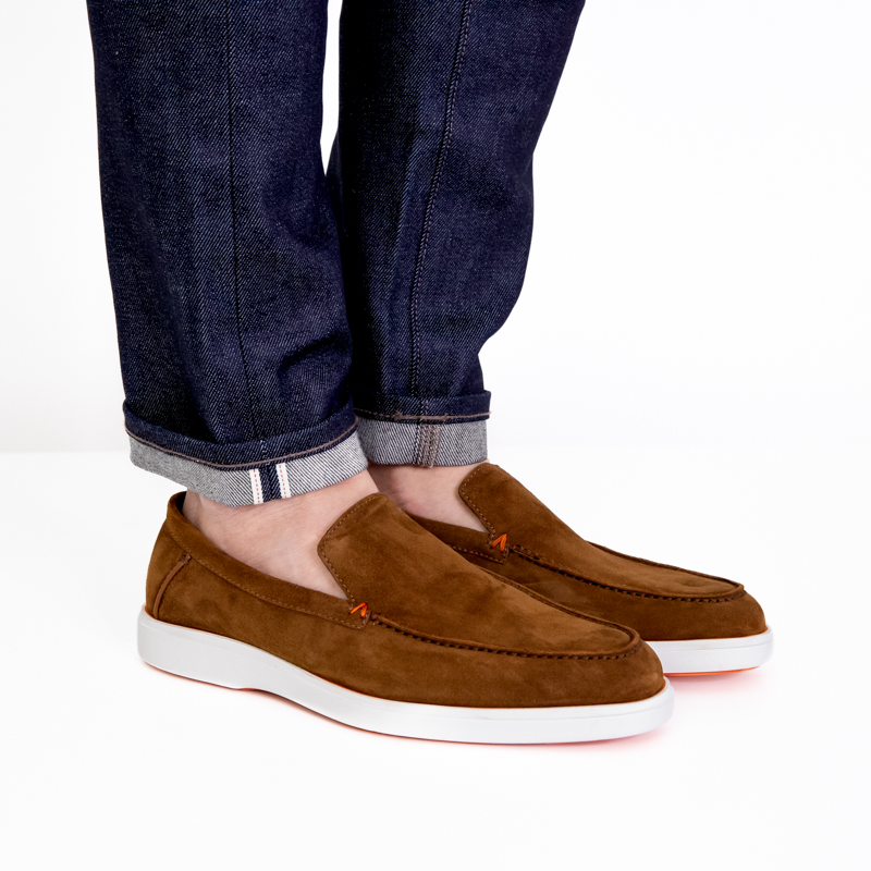 santoni mocassins et slip-on Mocassins Detroit lisse Semelles: Gomm... santoni mocassins et slip-on Mocassins Detroit lisse Semelles: Gomm...