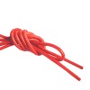 FA LACETS - COTON CIRE - ROUGE