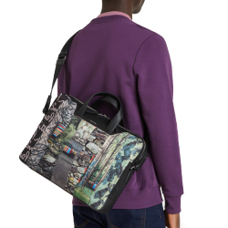 paul smith sacs de voyage Sac voyage 6425 Détails : Motifs -Matière...