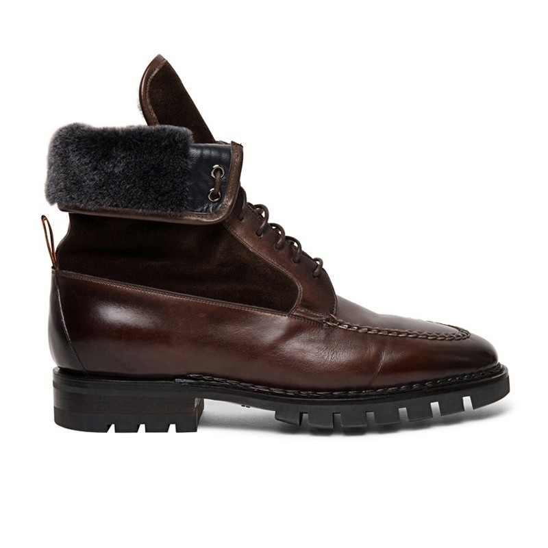 santoni boots et bottillons Bottillons fourrés Semelles: Gomme -Sem...