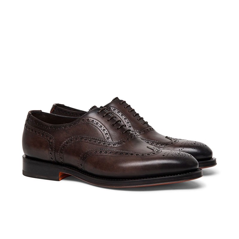 santoni derbies et richelieux Richelieux Colin Semelles: Cuir -Mati...