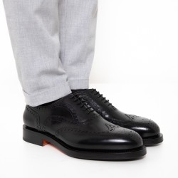 santoni derbies et richelieux Richelieux Colin Matières: Cuir -Coul...