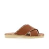 HF MULE H660 - CUIR - GOLD