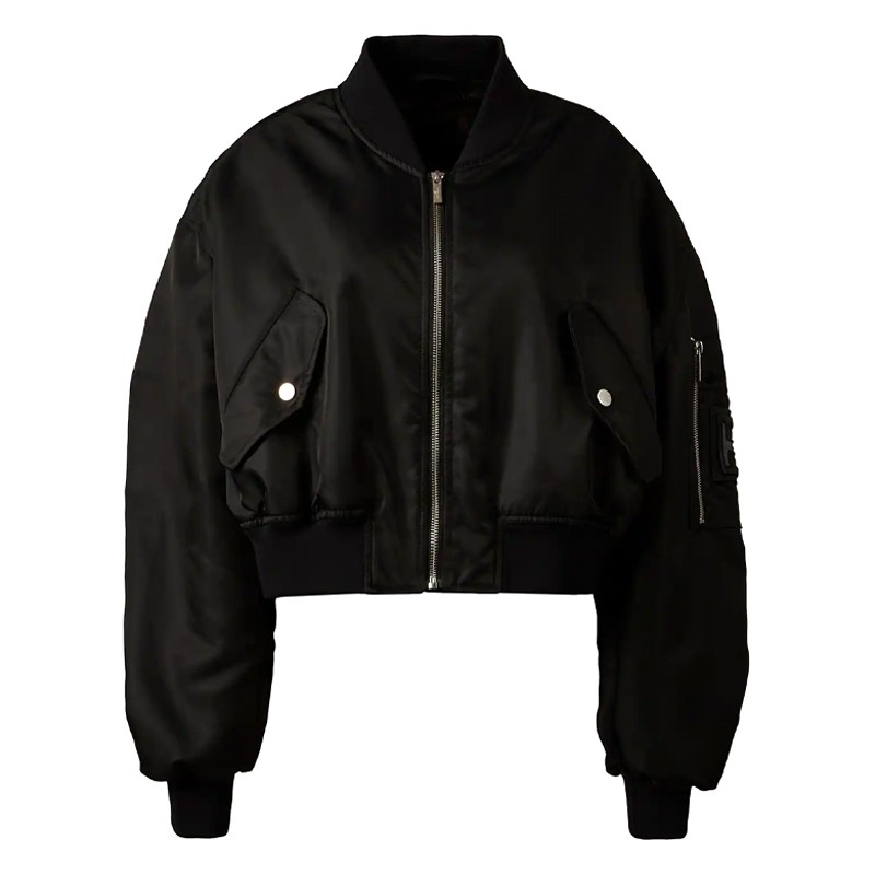hogan veste et blouson Bomber Matières: Tissu -Couleurs: Noi hogan veste et blouson Bomber Matières: Tissu -Couleurs: Noi