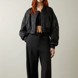 hogan veste et blouson Bomber Matières: Tissu -Couleurs: Noi