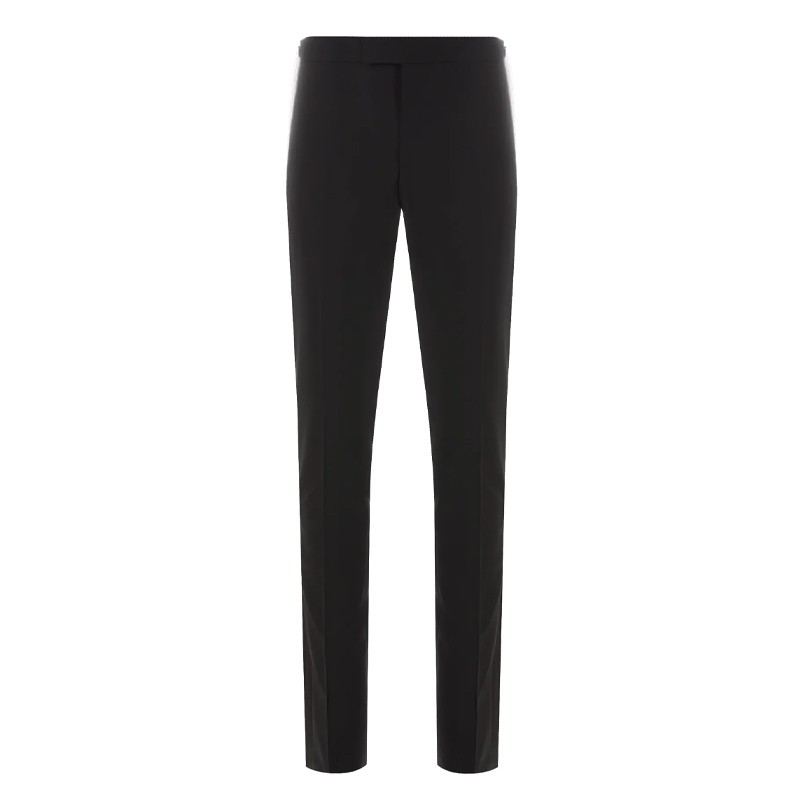 paul smith pantalons Pantalon smoking Matières: Laine -Couleurs: Noi paul smith pantalons Pantalon smoking Matières: Laine -Couleurs: Noi