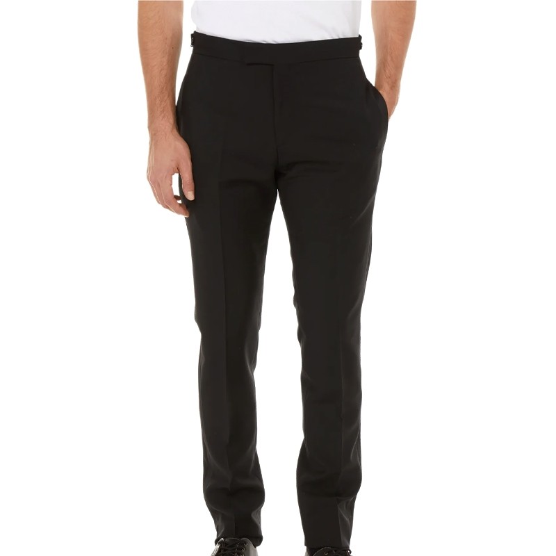 paul smith pantalons Pantalon smoking Matières: Laine -Couleurs: Noi paul smith pantalons Pantalon smoking Matières: Laine -Couleurs: Noi