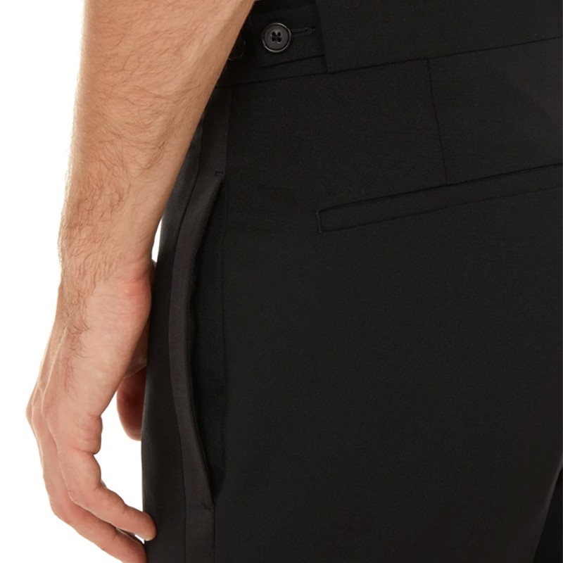 paul smith pantalons Pantalon smoking Matières: Laine -Couleurs: Noi paul smith pantalons Pantalon smoking Matières: Laine -Couleurs: Noi