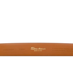 santoni ceintures Ceinture Réglable Matières: Cuir -Couleurs: Noi