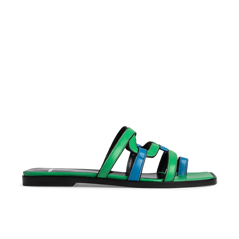 pierre hardy sandales Mules Plate Kalis Détails : Mules -Semelles: ...