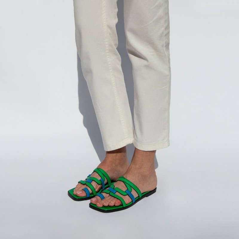 pierre hardy sandales Mules Plate Kalis Détails : Mules -Semelles: ...