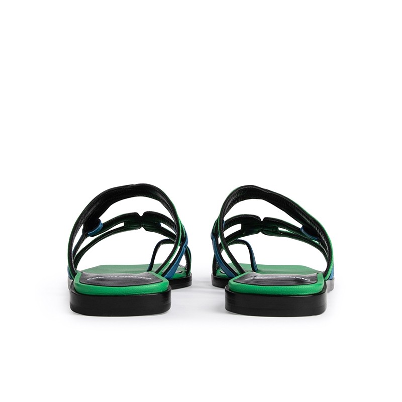 pierre hardy sandales Mules Plate Kalis Détails : Mules -Semelles: ...