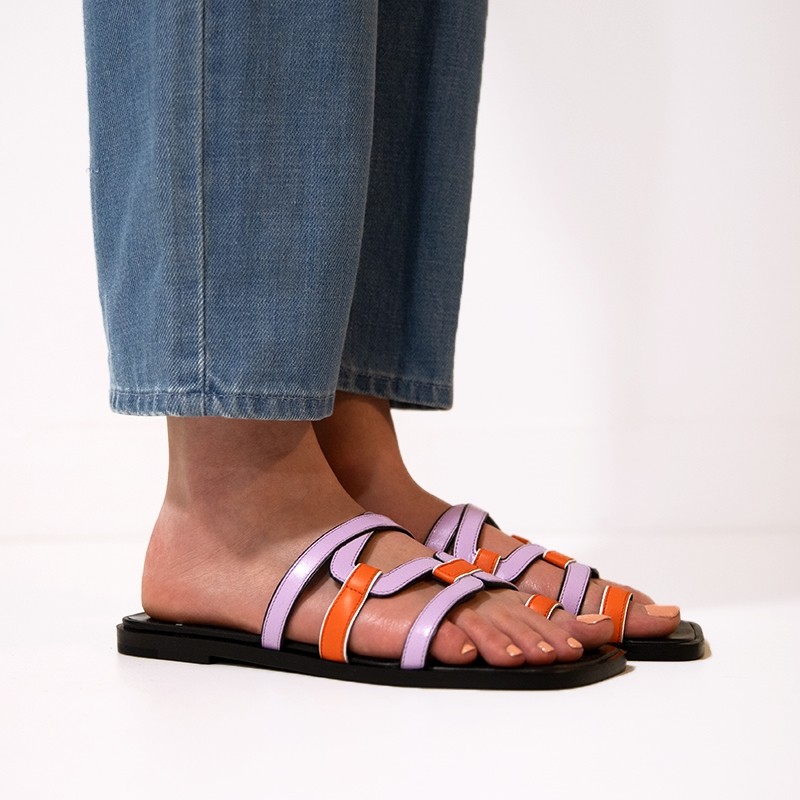 pierre hardy sandales Mules Plate Kalis Détails : Mules -Semelles: ...