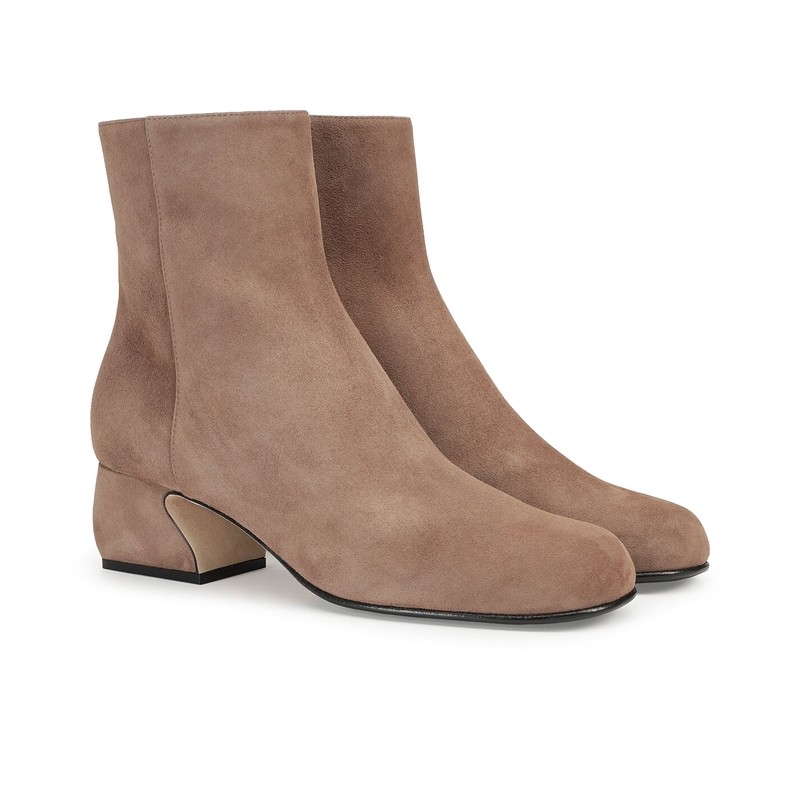 sergio rossi boots & bottines Bottines Bootie Détails : Zip -Semell...