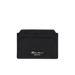 santoni porte-cartes Porte-Cartes Matières: Cuir -Couleurs: Noi