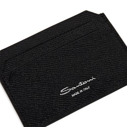santoni porte-cartes Porte-Cartes Matières: Cuir -Couleurs: Noi