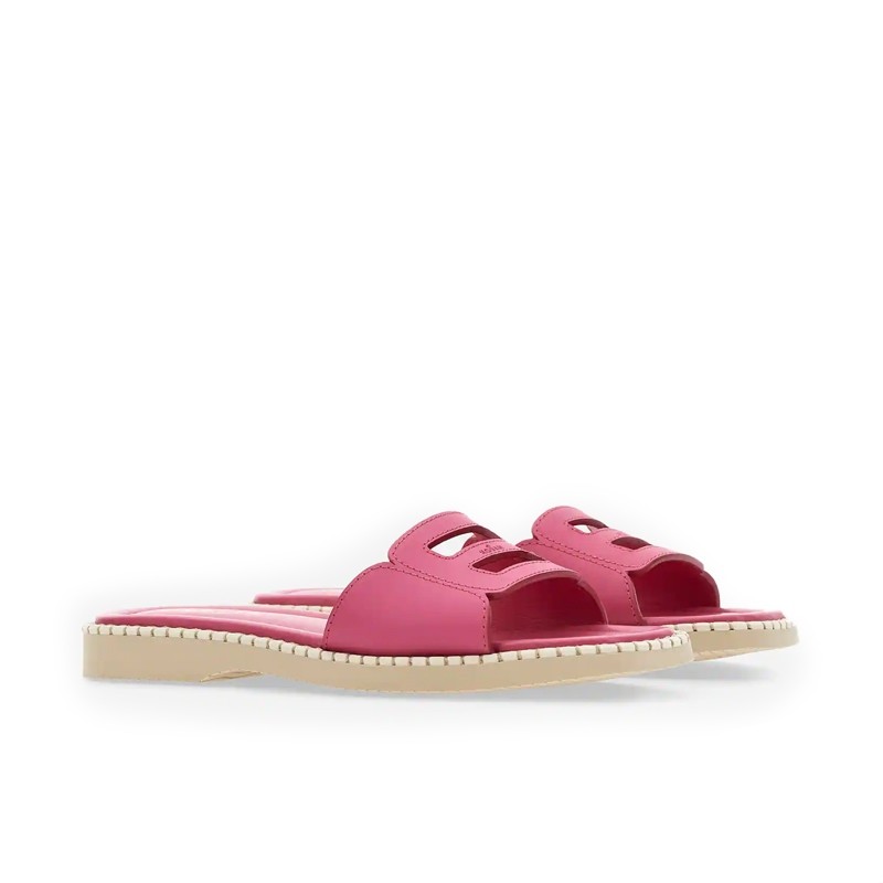 hogan sandales Sandales Slide H638 Détails : Mules -Semelles: Gomme... hogan sandales Sandales Slide H638 Détails : Mules -Semelles: Gomme...