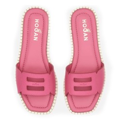 hogan sandales Sandales Slide H638 Détails : Mules -Semelles: Gomme...