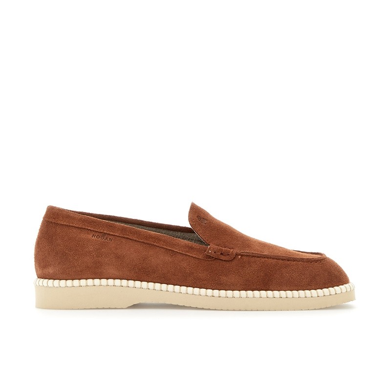 hogan mocassins et slip-on Mocassins H642 Détails : Liège / Corde -...