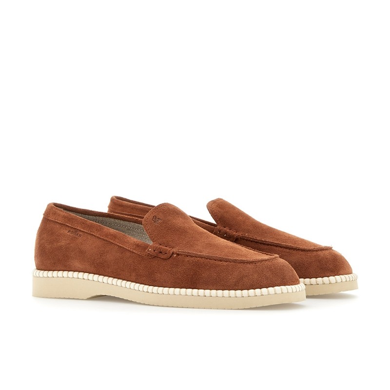hogan mocassins et slip-on Mocassins H642 Détails : Liège / Corde -...