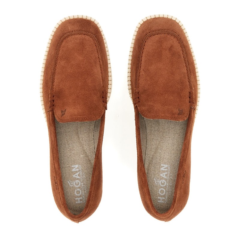 hogan mocassins et slip-on Mocassins H642 Détails : Liège / Corde -...