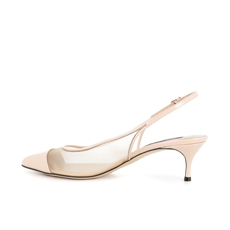sergio rossi escarpins Escarpins Slingback Semelles: Cuir -Talons: ... sergio rossi escarpins Escarpins Slingback Semelles: Cuir -Talons: ...