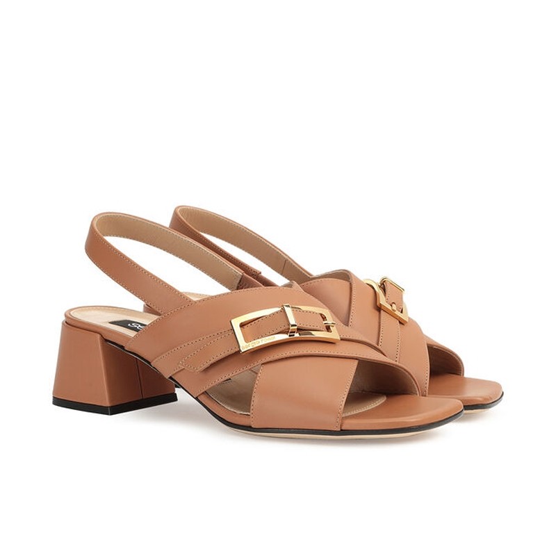 sergio rossi sandales Sandales T45 Boucles Semelles: Cuir -Talons: ...
