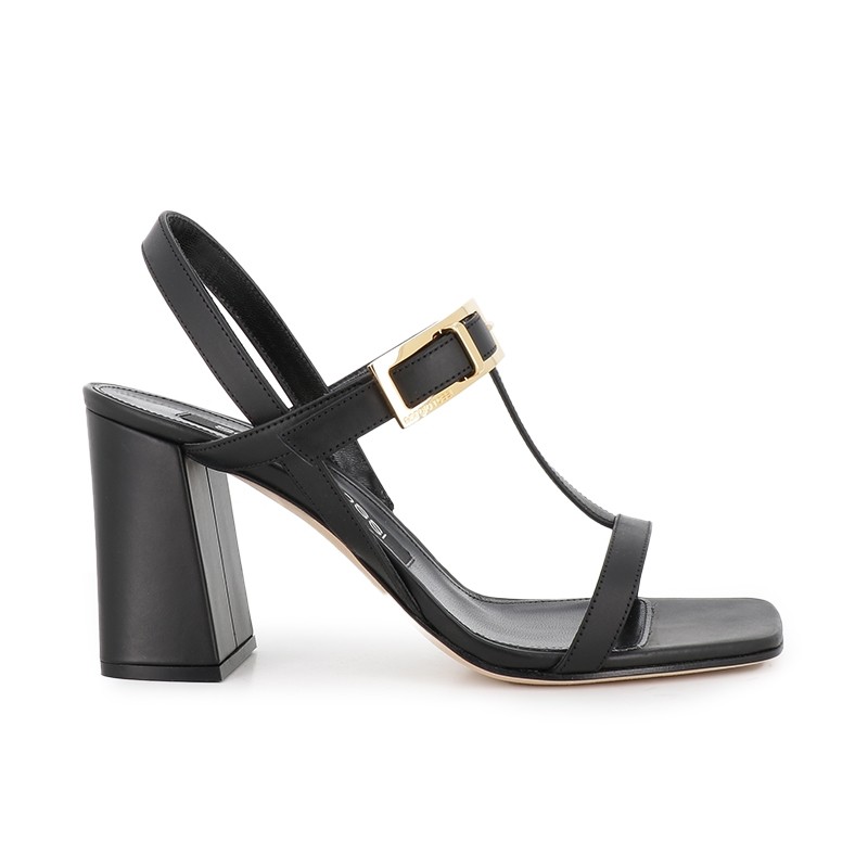 sergio rossi sandales Sandales T8 Boucle Semelles: Cuir -Talons: 6 ...