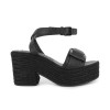 SR COMP T50 - CUIR GRAINÉ - NOIR
