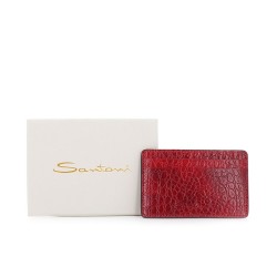 santoni porte-cartes porte-cartes Détails : Imprimé animal  -Matièr...