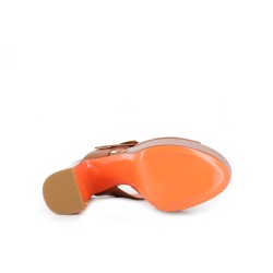 santoni sandales Sandales Plateau Détails : Oversize -Semelles: Cui...