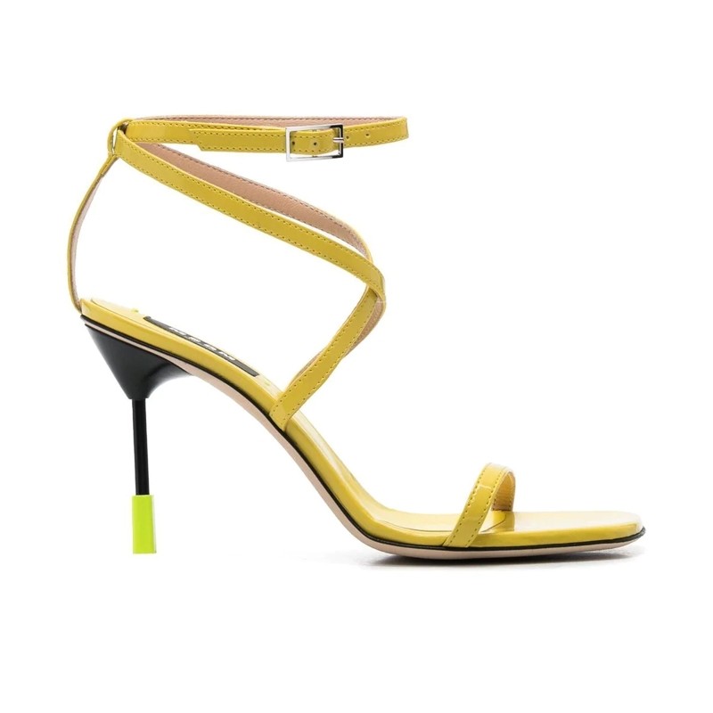 msgm sandales Sandales T8 Semelles: Cuir -Talons: 6 à 9 cm -Matière...