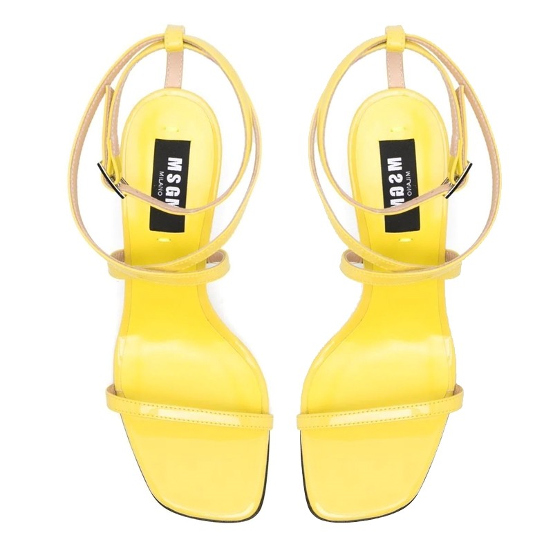 msgm sandales Sandales T8 Semelles: Cuir -Talons: 6 à 9 cm -Matière...