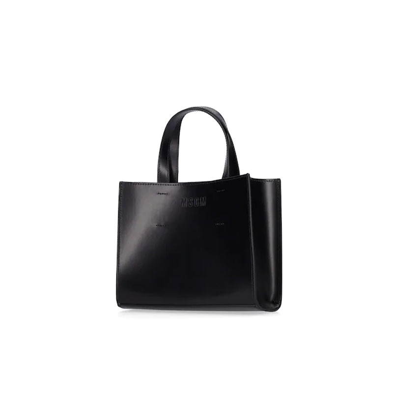 msgm sacs à main Sac Borsa 2 Matières: Cuir -Couleurs: Noi