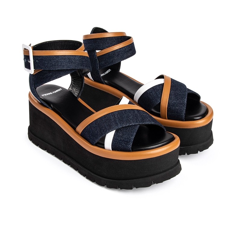 pierre hardy sandales Sandales Compensées Alpha T8 Détails : Oversi...