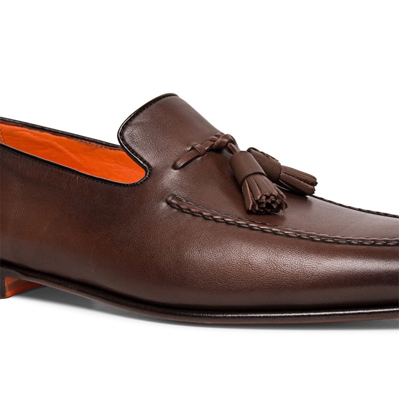 santoni mocassins et slip-on mocassins carlos gland Semelles: Cuir ... santoni mocassins et slip-on mocassins carlos gland Semelles: Cuir ...