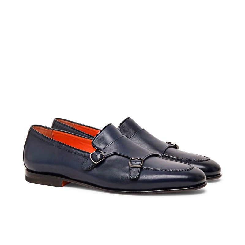 santoni chaussures à boucles Double-Boucles carlos plato Semelles: ...