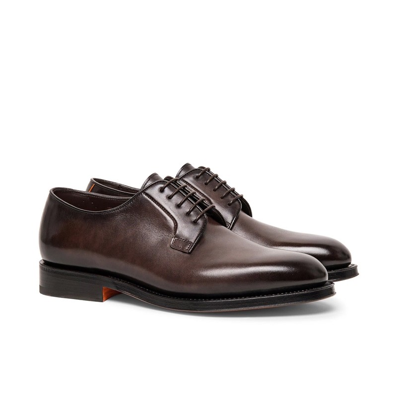 santoni derbies et richelieux derbies colin liss Semelles: Cuir -Ma...