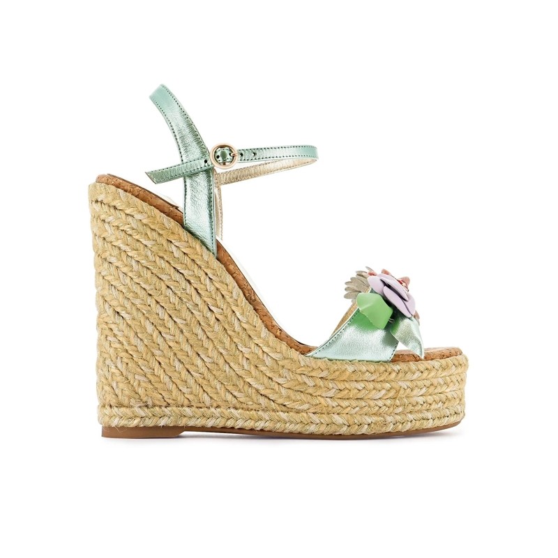 sophia webster sandales Sandales Compensées Wildflower Détails : Bi...
