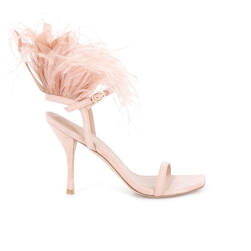 stuart weitzman sandales Sandales Plume Détails : Accessoires -Seme...