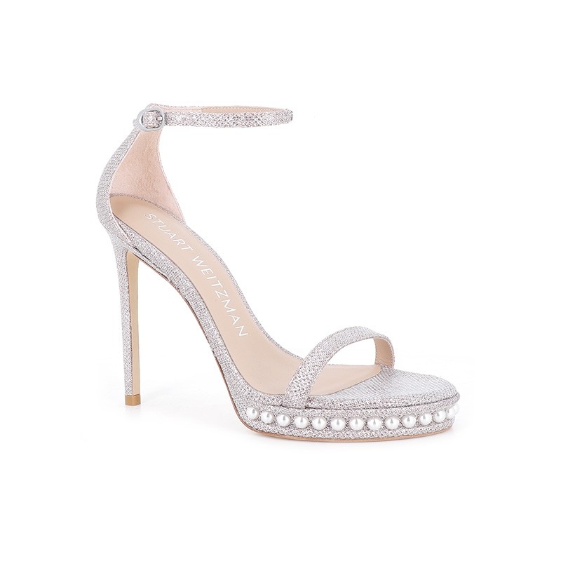 stuart weitzman sandales sandales nudistdisco pearl Détails : Bijou... stuart weitzman sandales sandales nudistdisco pearl Détails : Bijou...
