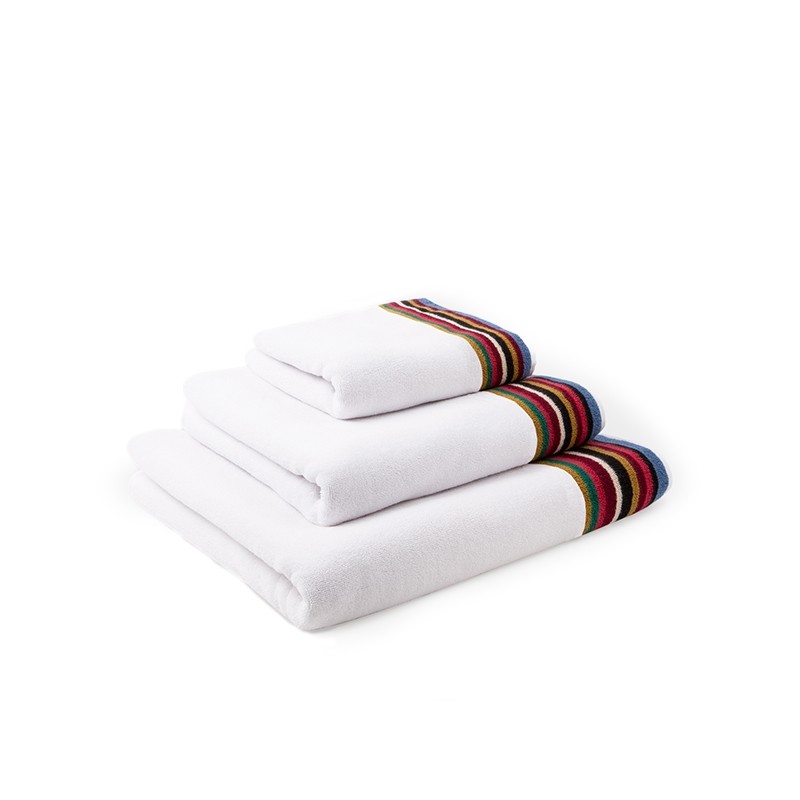 paul smith serviettes Serviette Set Matières: Coton -Couleurs: Blan