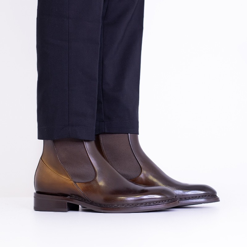 santoni boots et bottillons Boots Carter Détails : Élastique -Semel...