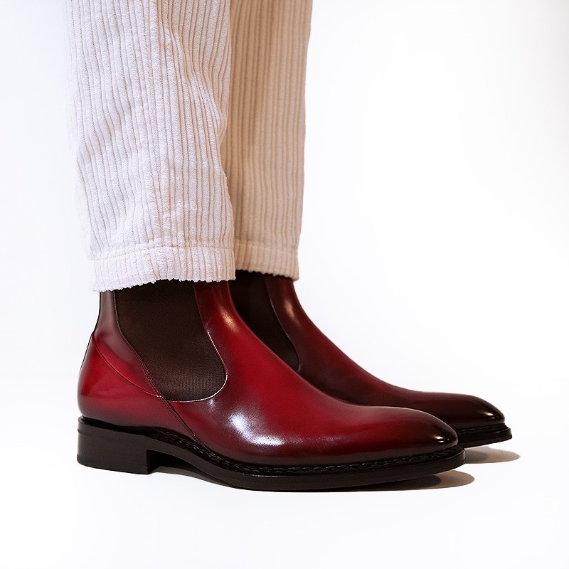 santoni boots et bottillons Boots Carter Détails : Élastique -Semel...