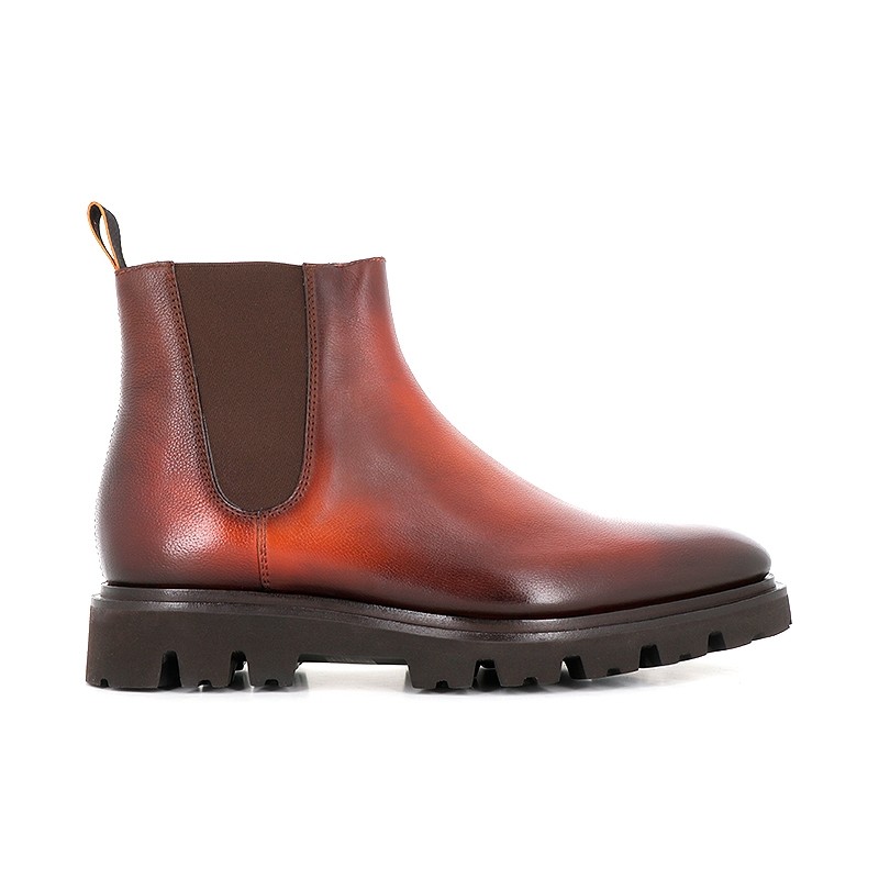 santoni boots et bottillons Boots 17807 Détails : Élastique -Semell...