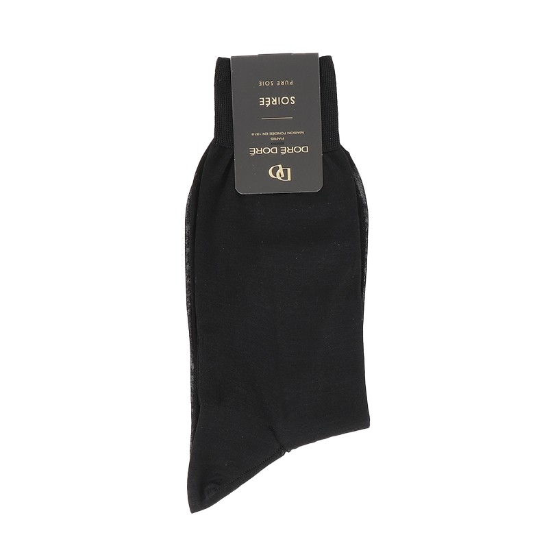 doré doré chaussettes dd soie Matières: Cachemire -Couleurs: Noi