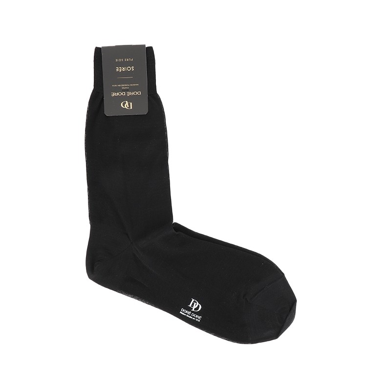 doré doré chaussettes dd soie Matières: Cachemire -Couleurs: Noi