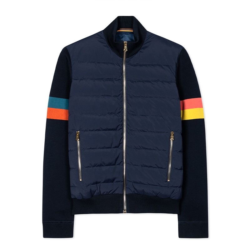 paul smith manteaux & vestes Veste Hybrid Détails : Motifs -Matière...