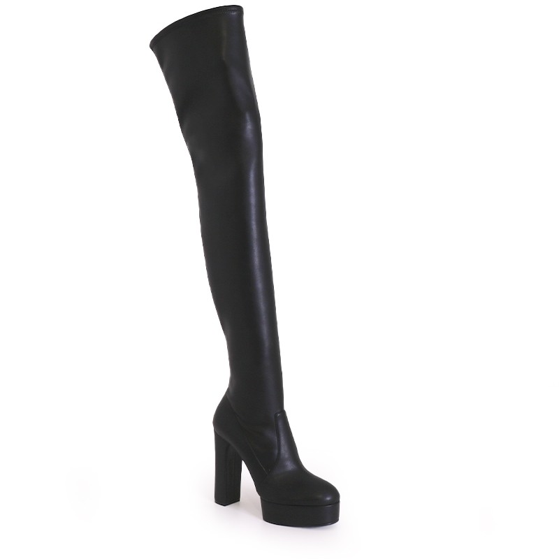 casadei bottes et cuissardes Cuissardes Détails : Oversize -Semelle...