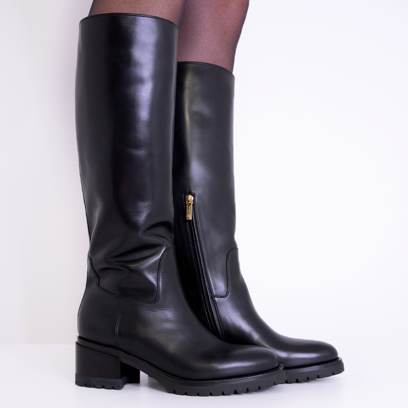 santoni bottes et cuissardes Bottes cdo Détails : Zip -Semelles: Go...